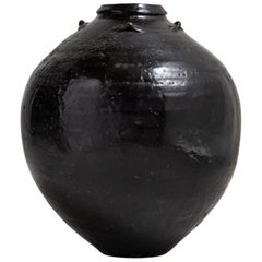 Antique Stoneware Martaban Vase