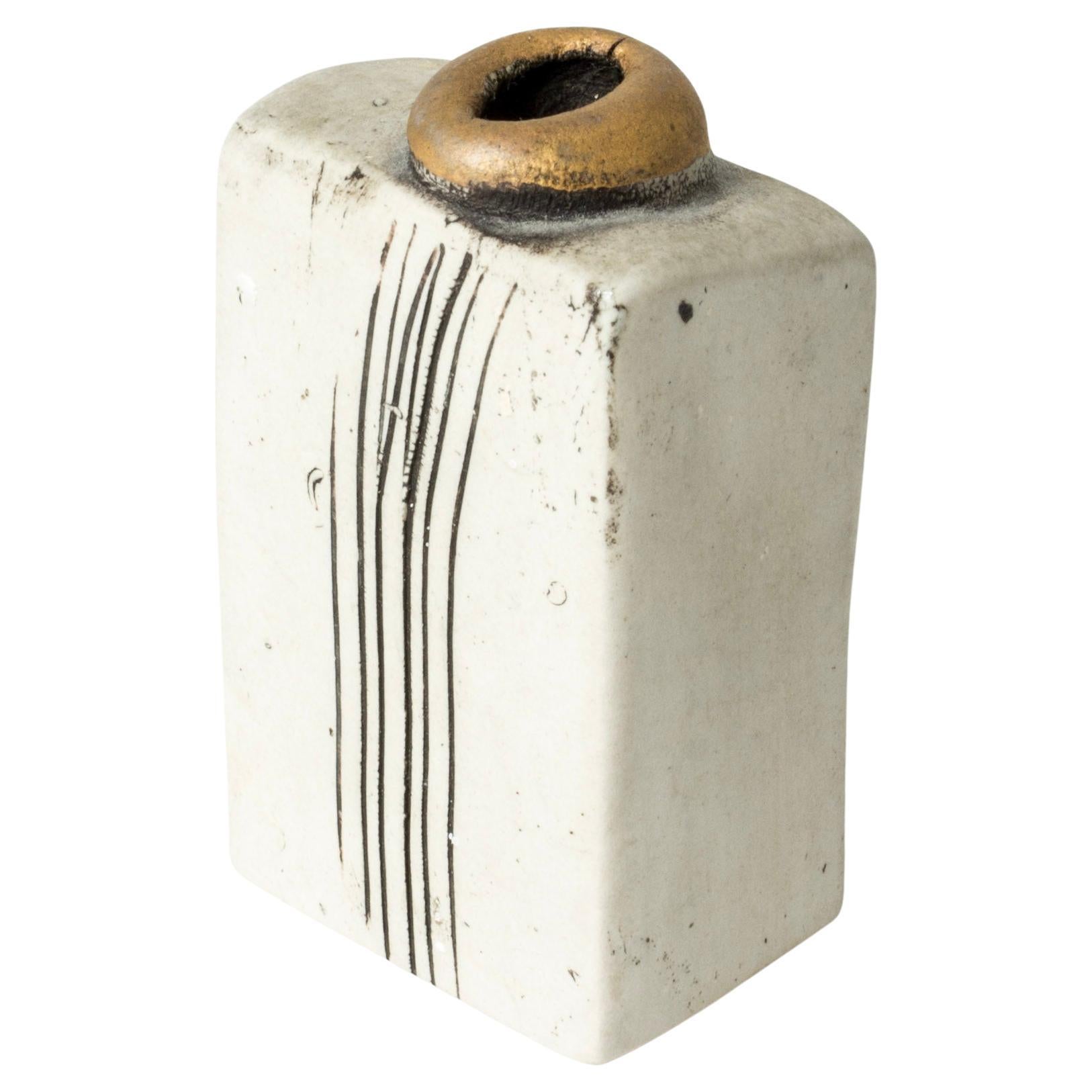 Stoneware Midcentury Sculpture by Bengt Berglund for Gustavsberg, Sweden, 1960s For Sale
