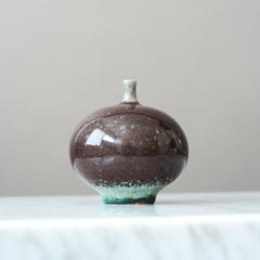 Stoneware Miniature Vase by Berndt Friberg. Gustavsberg Sweden 1960s.