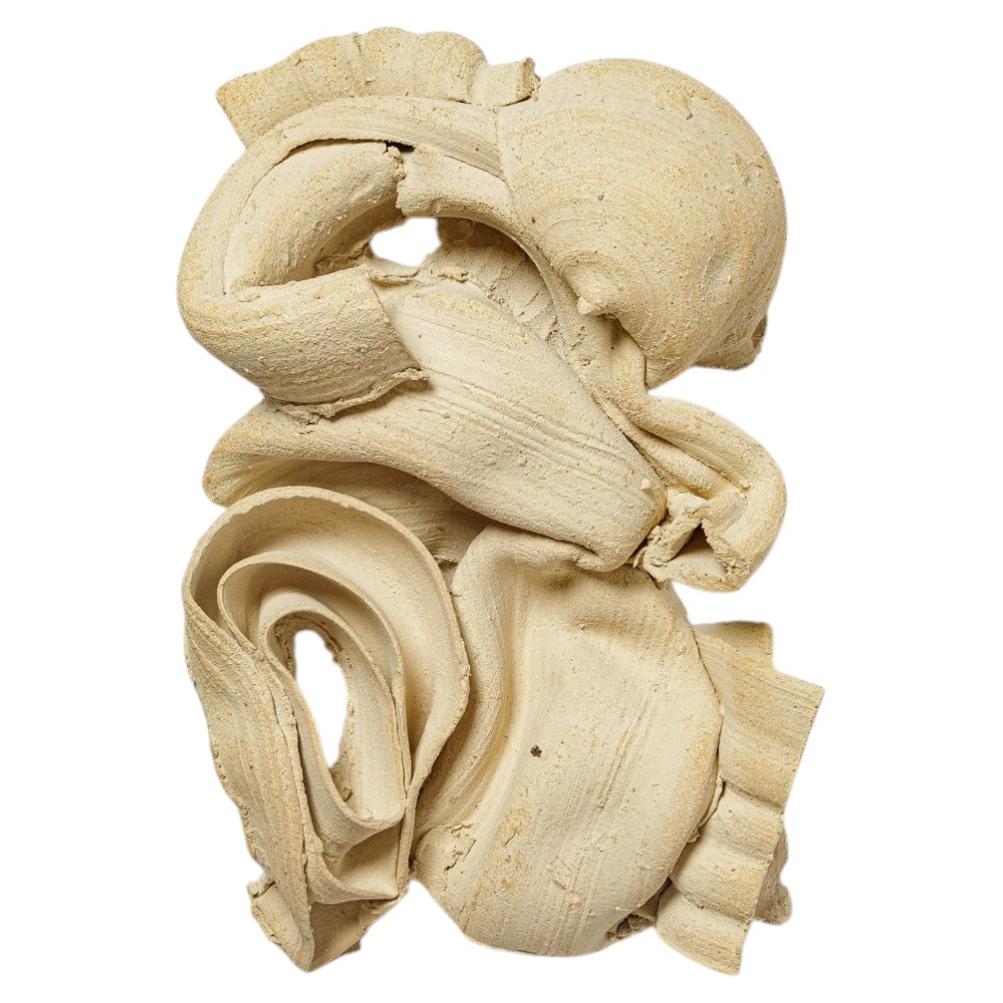 Stoneware mural sculpture by Patrick Crulis, 2026. For Sale