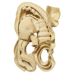 Stoneware mural sculpture by Patrick Crulis, 2026.