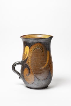 Jarra de gres de Georges Martin, hacia 1970-1980.