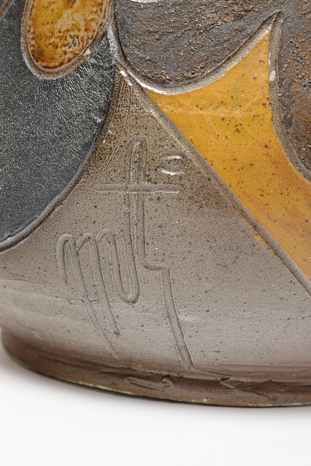 Jarrón - jarra de gres de Georges Martin,  circa 1970-1980. finales del siglo XX en venta