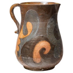 Vaso brocca in gres di Georges Martin, 1970-1980 circa.