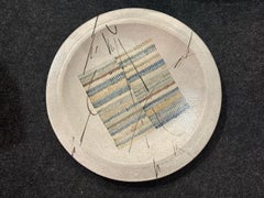 Stoneware Plate by Bruno Gambone