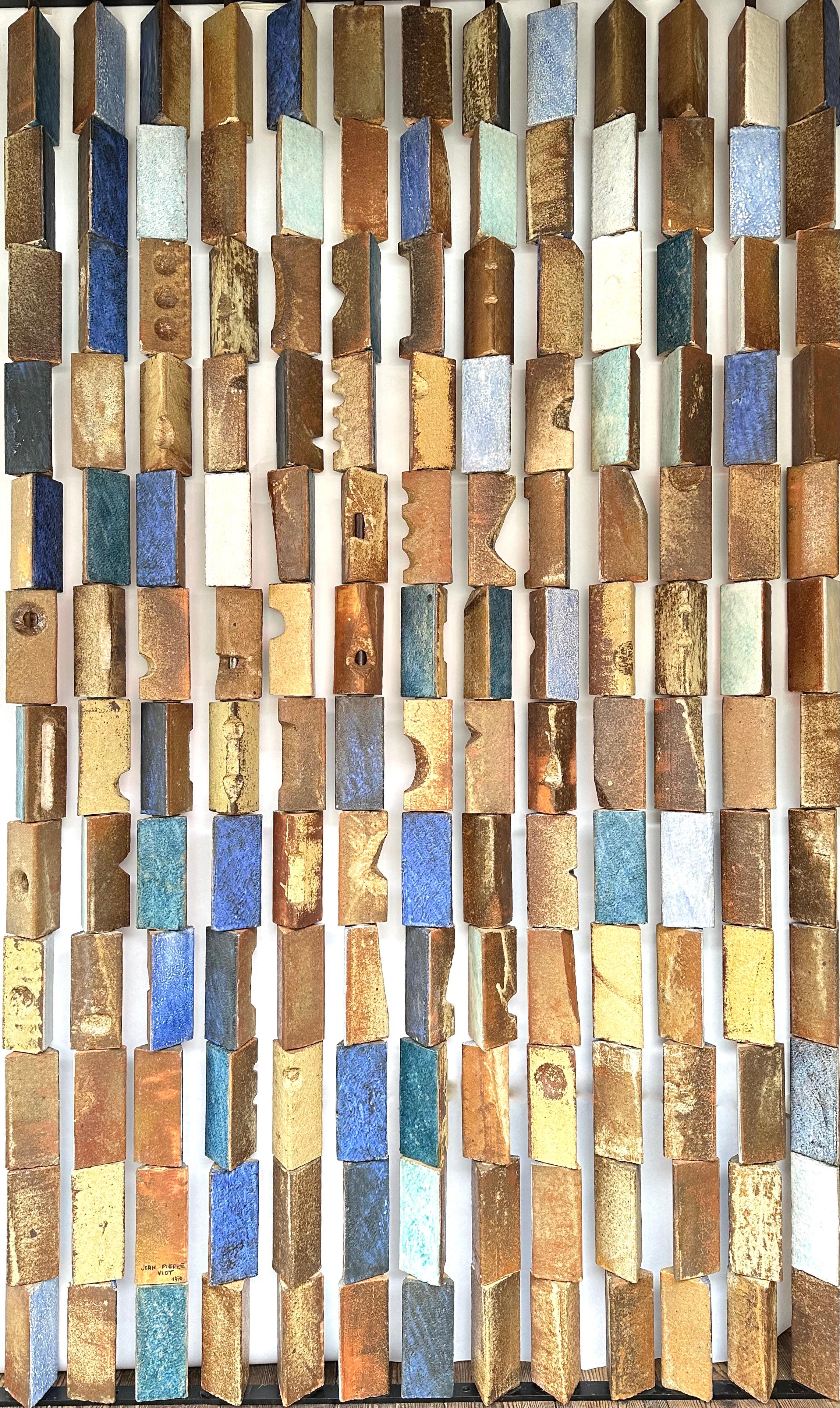 Stoneware Screen, Jean-Pierre Viot, France 1970 For Sale 3