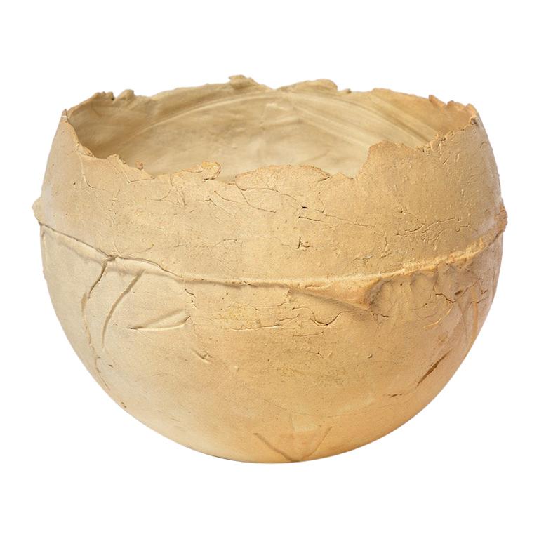 Stoneware Sculptural Bowl by Pierre Baey, circa 1970