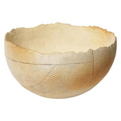 Stoneware Sculptural Bowl by Pierre Baey, circa 1970