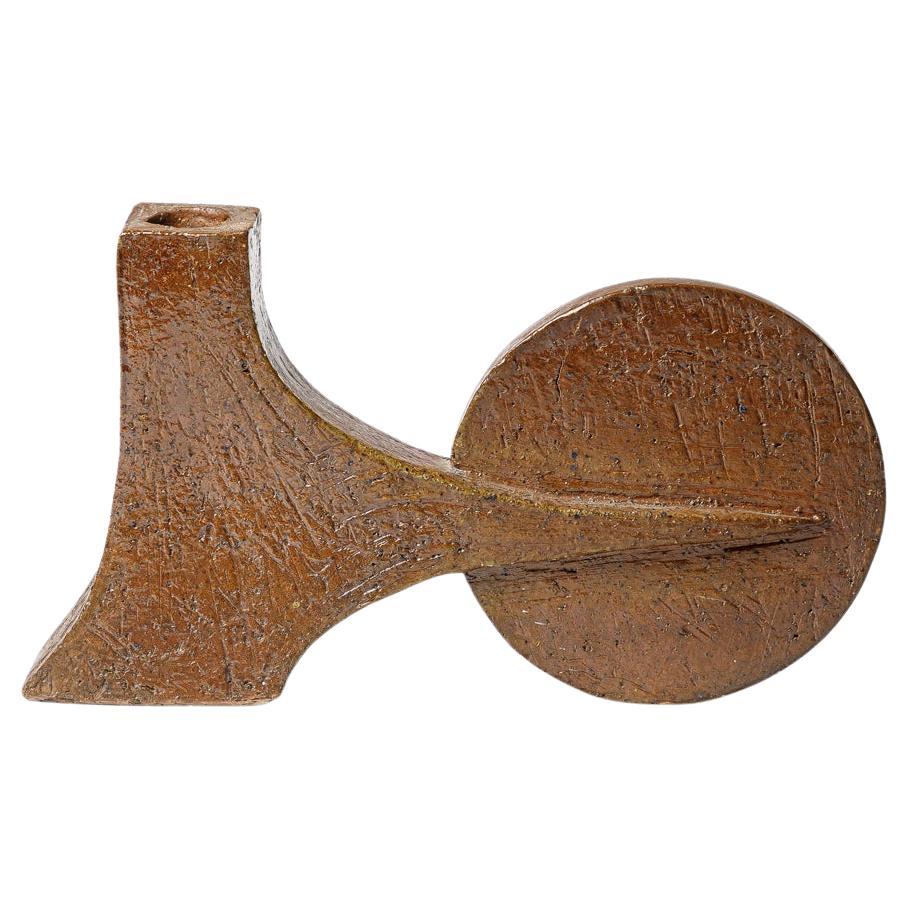 Steingutskulptur von Georges Martin, ca. 1970-1980. Einzigartiges Stück.