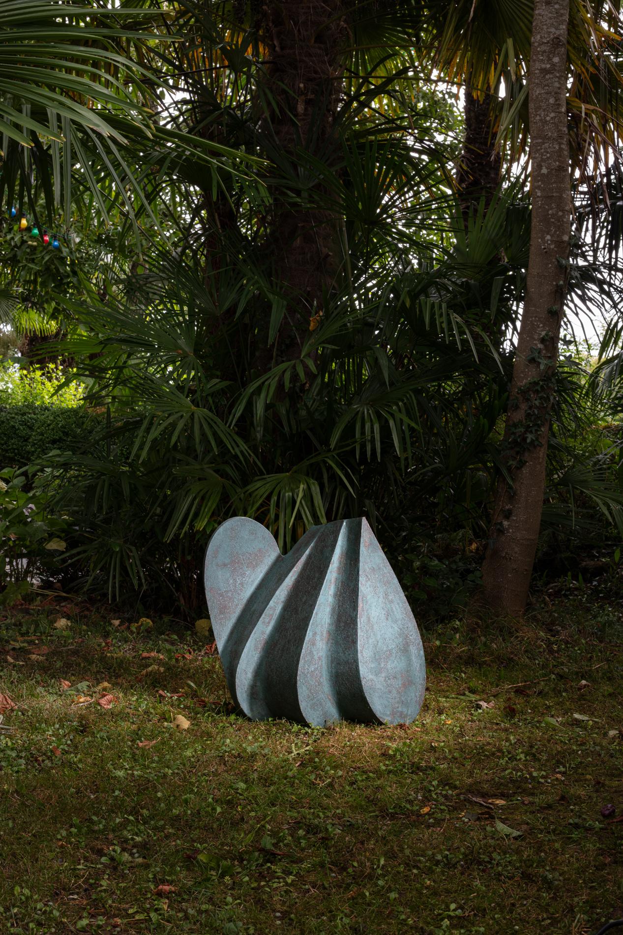 Scultura in gres di Maarten Stuer, intitolata 