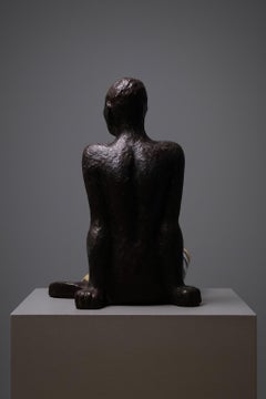 Stoneware sculpture by Vicke Lindstrand for Upsala-Ekeby, Sweden, 1950s