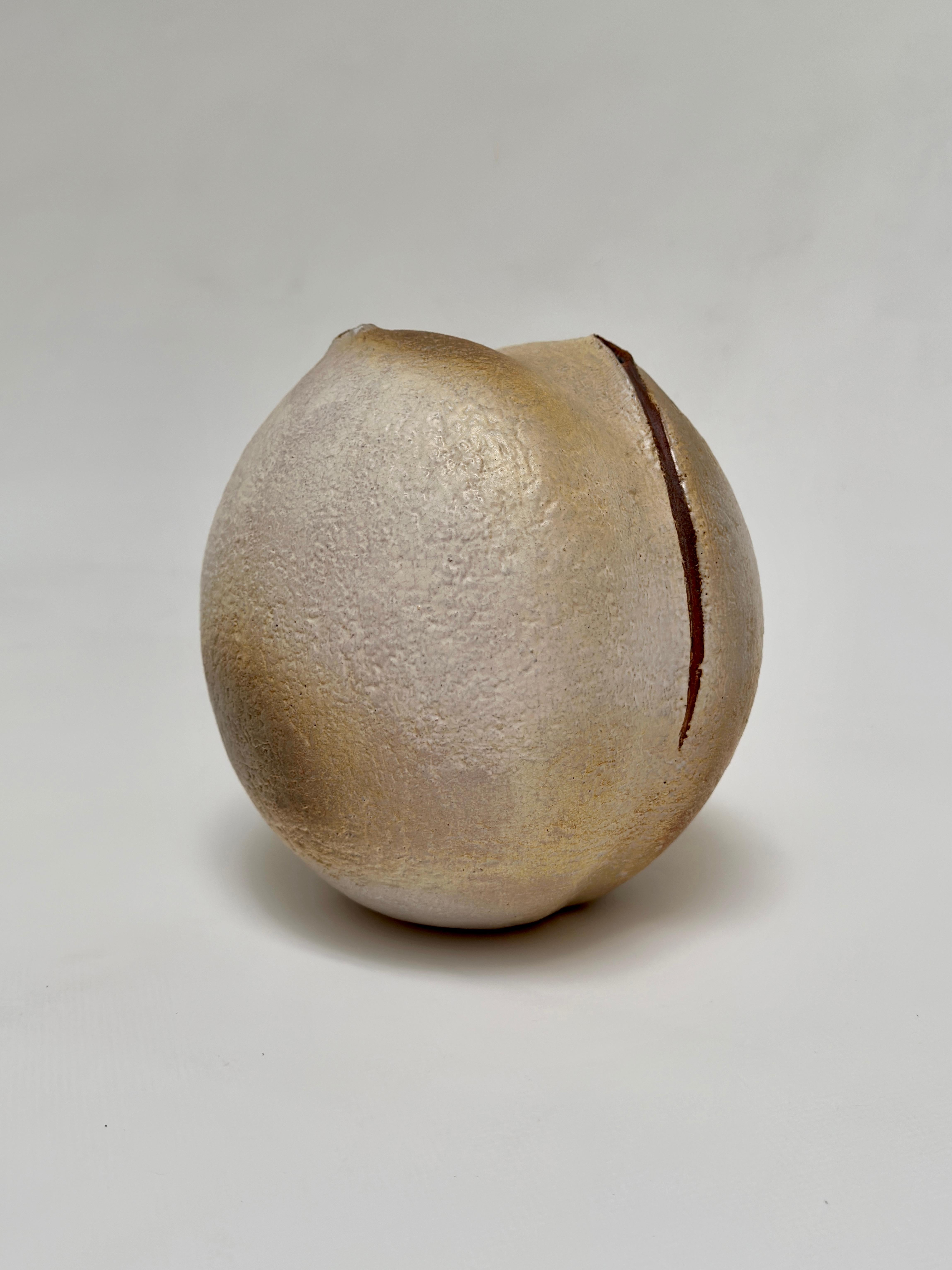 Organic Modern Stoneware Sculpture, Suzanne Ramié, Vallauris c. 1970 For Sale