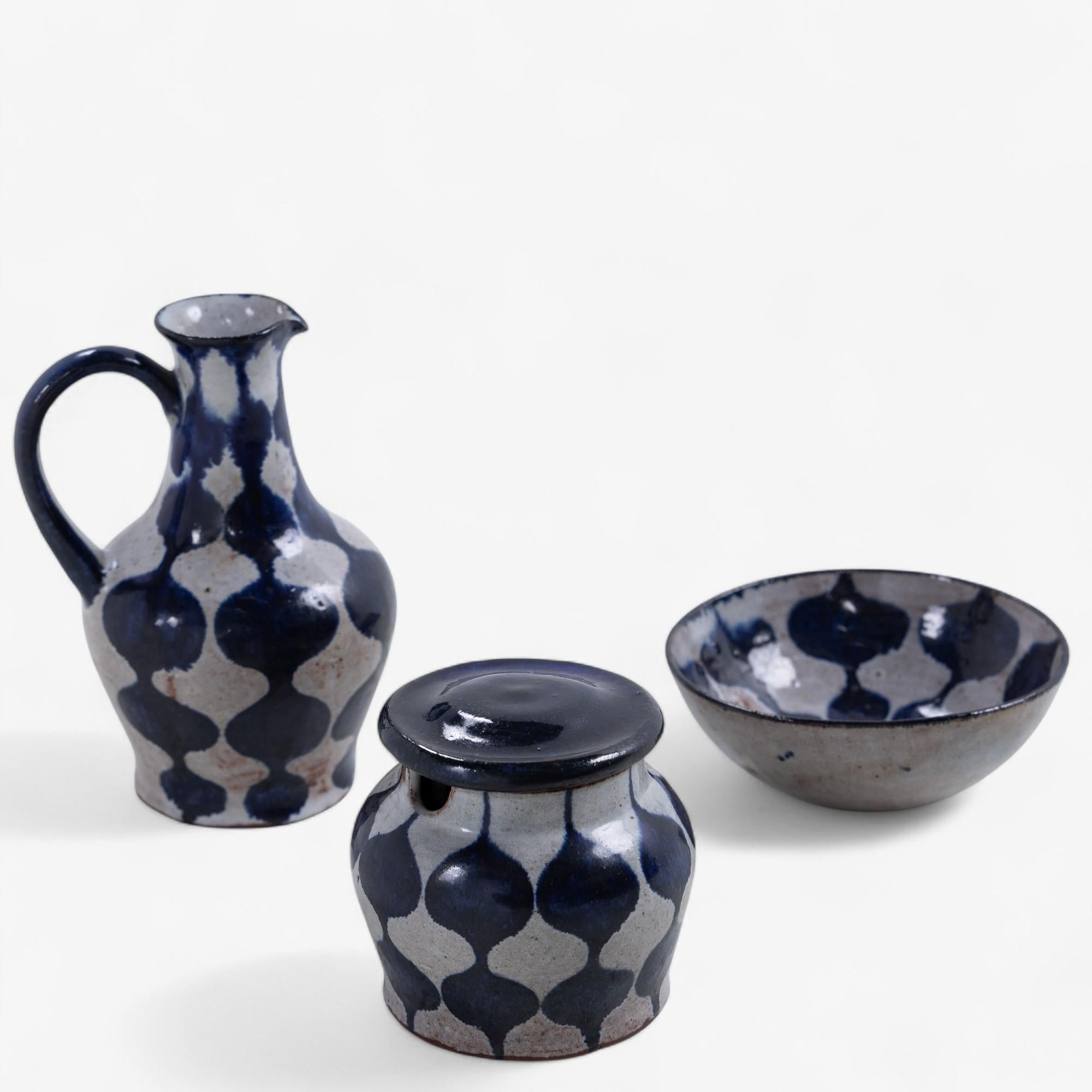 Steingutset von Gertrud Vasegaard im Angebot 5