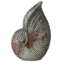 Muschelskulptur aus Steingut von Gunnar Nylund