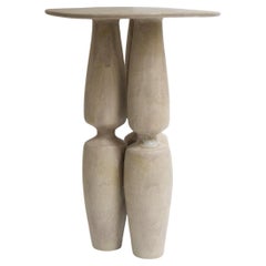 Stoneware Side Table by Sophie Vaidie