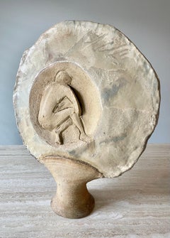 Stoneware Silhouette Sculpture