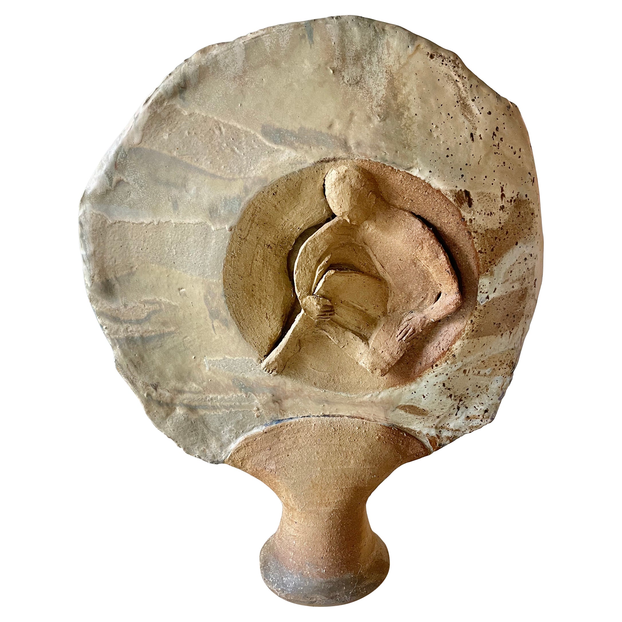 Scultura Silhouette in gres