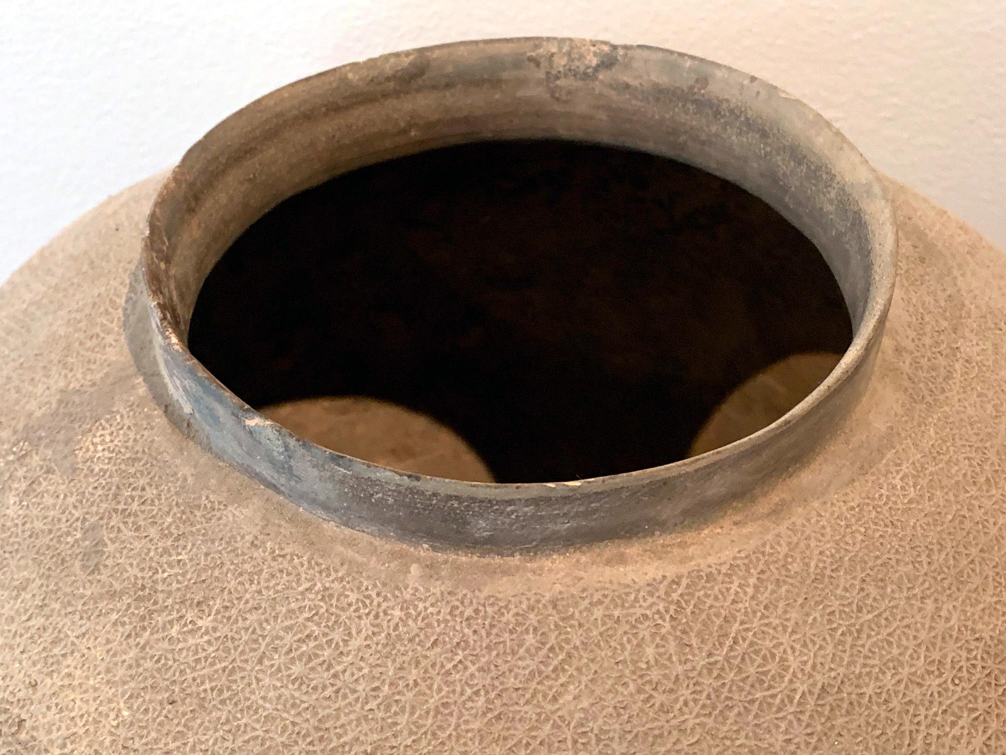 Grès porcellanato Vaso di stoccaggio in gres Cina, dinastia Zhou orientale in vendita