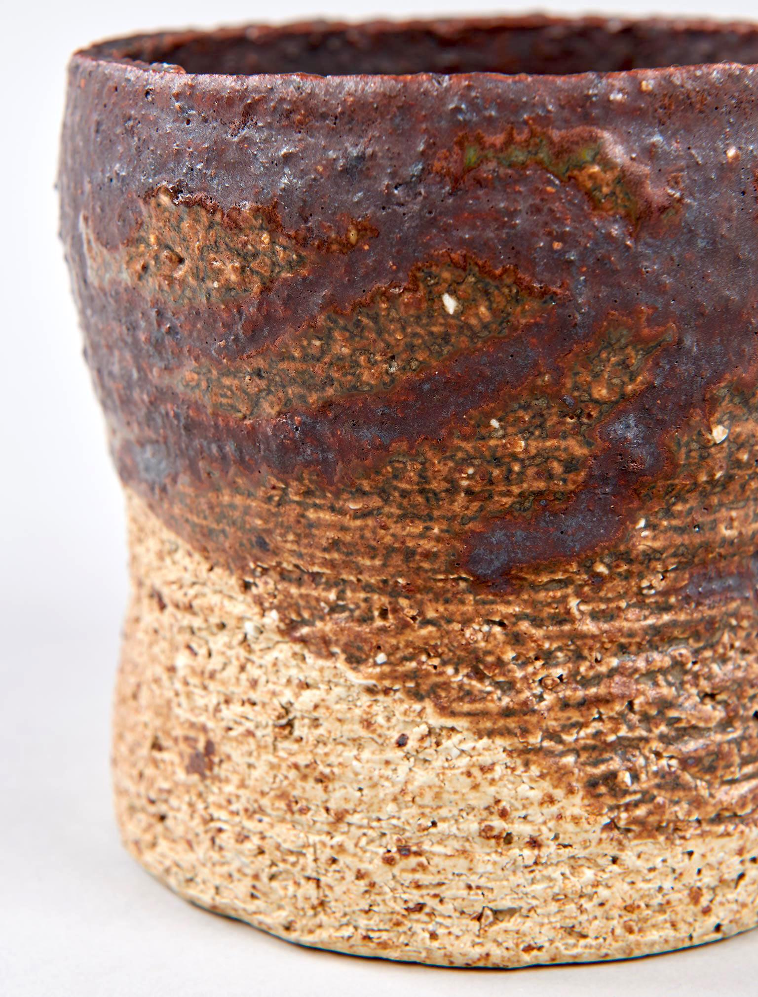 Finnish Stoneware Studio Vase by Annikki Hovisaari