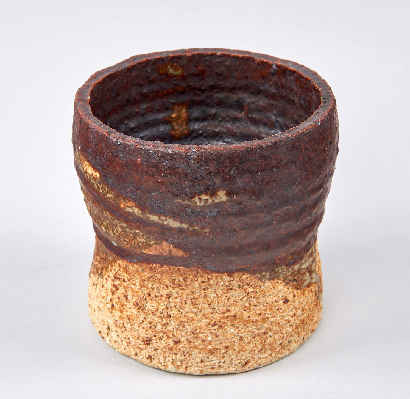 Mid-20th Century Stoneware Studio Vase by Annikki Hovisaari