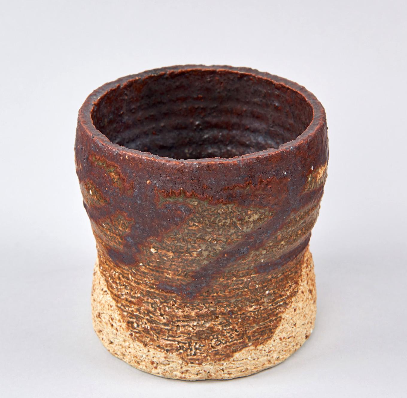 Stoneware Studio Vase by Annikki Hovisaari (Steingut)