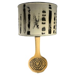 Stoneware Table Lamp 1970s, Mette Lokke Stiil 
