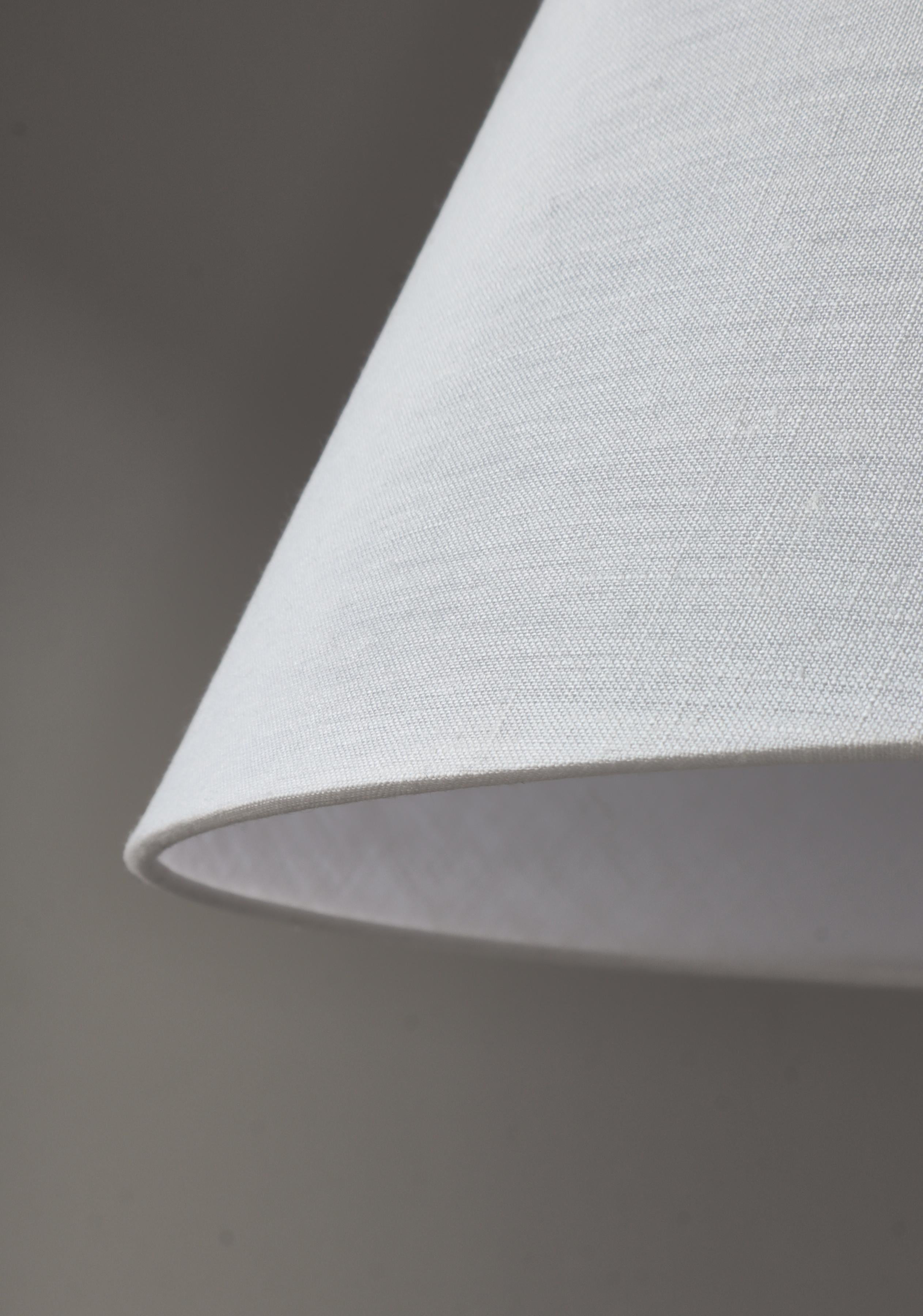 Stoneware Table / Floor Lamp by Ole Bjørn Krüger, Own Studio, Denmark, 1970s For Sale 4