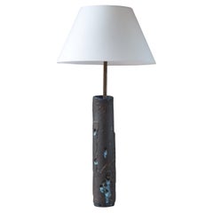 Stoneware Table / Floor Lamp by Ole Bjørn Krüger, Own Studio, Denmark, 1970s