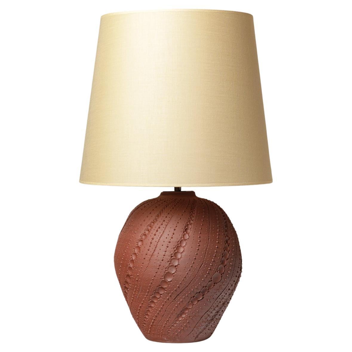 Steingut-Tischlampe von Aurélie Proudom, 2026