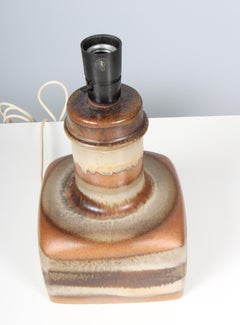 Stoneware Table Lamp by Axella, Denmark