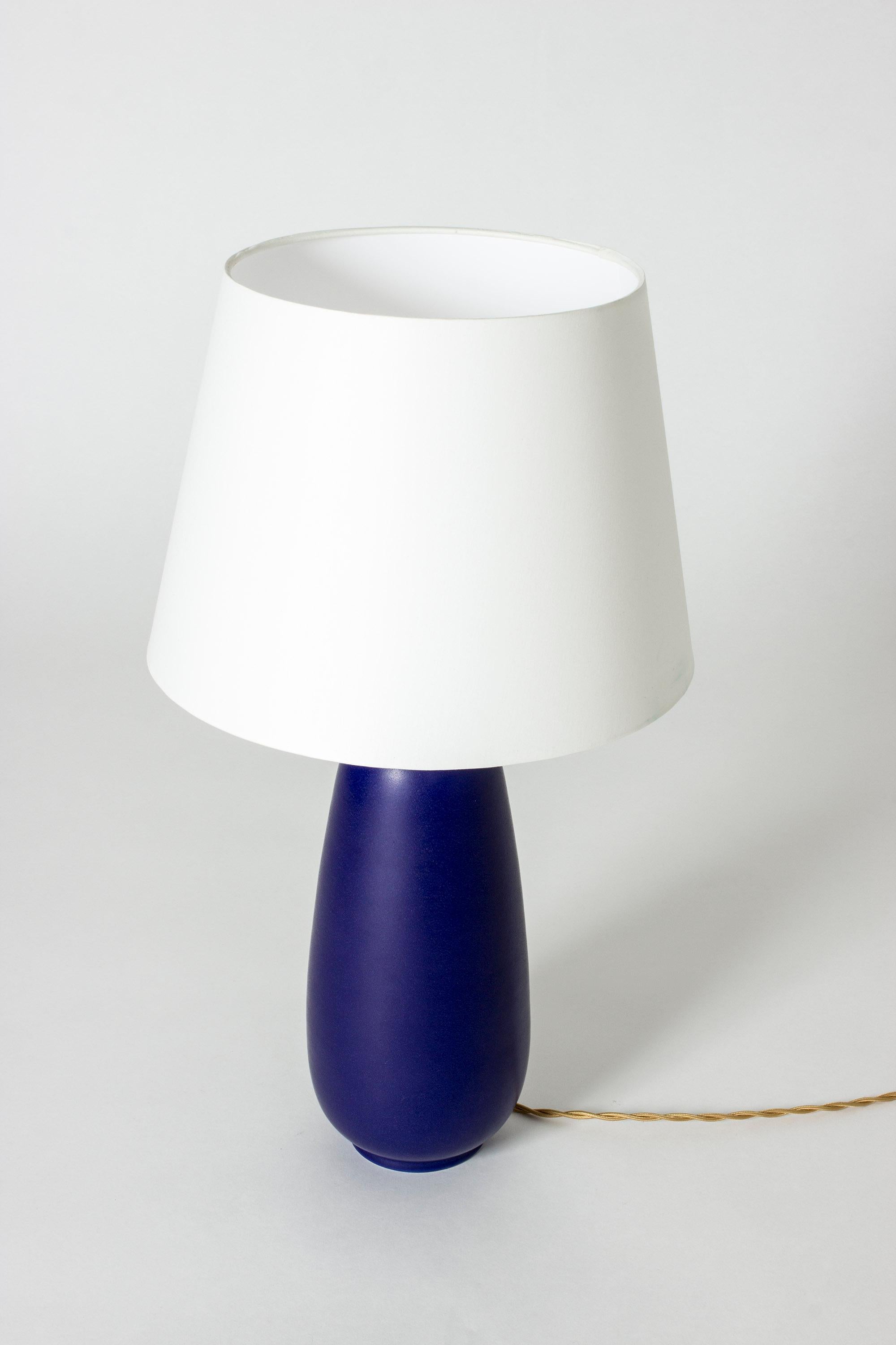 Swedish Stoneware Table Lamp by Eric and Inger Triller