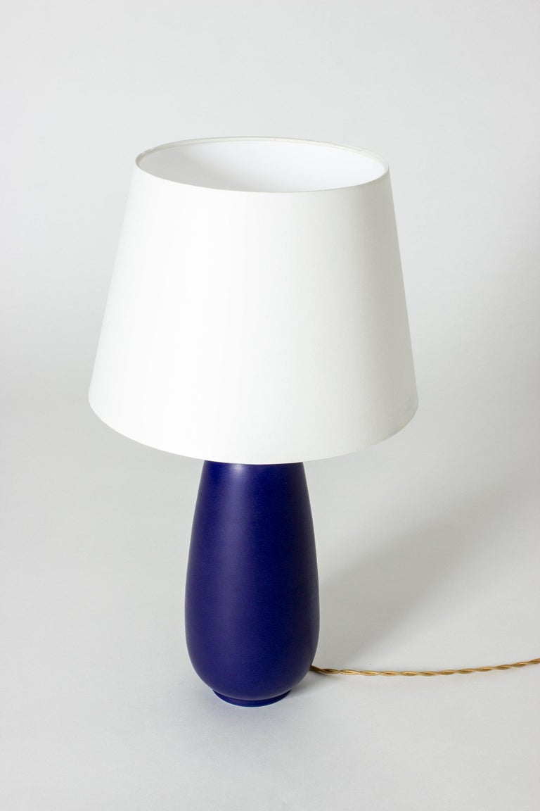 Swedish Stoneware Table Lamp by Eric and Inger Triller For Sale