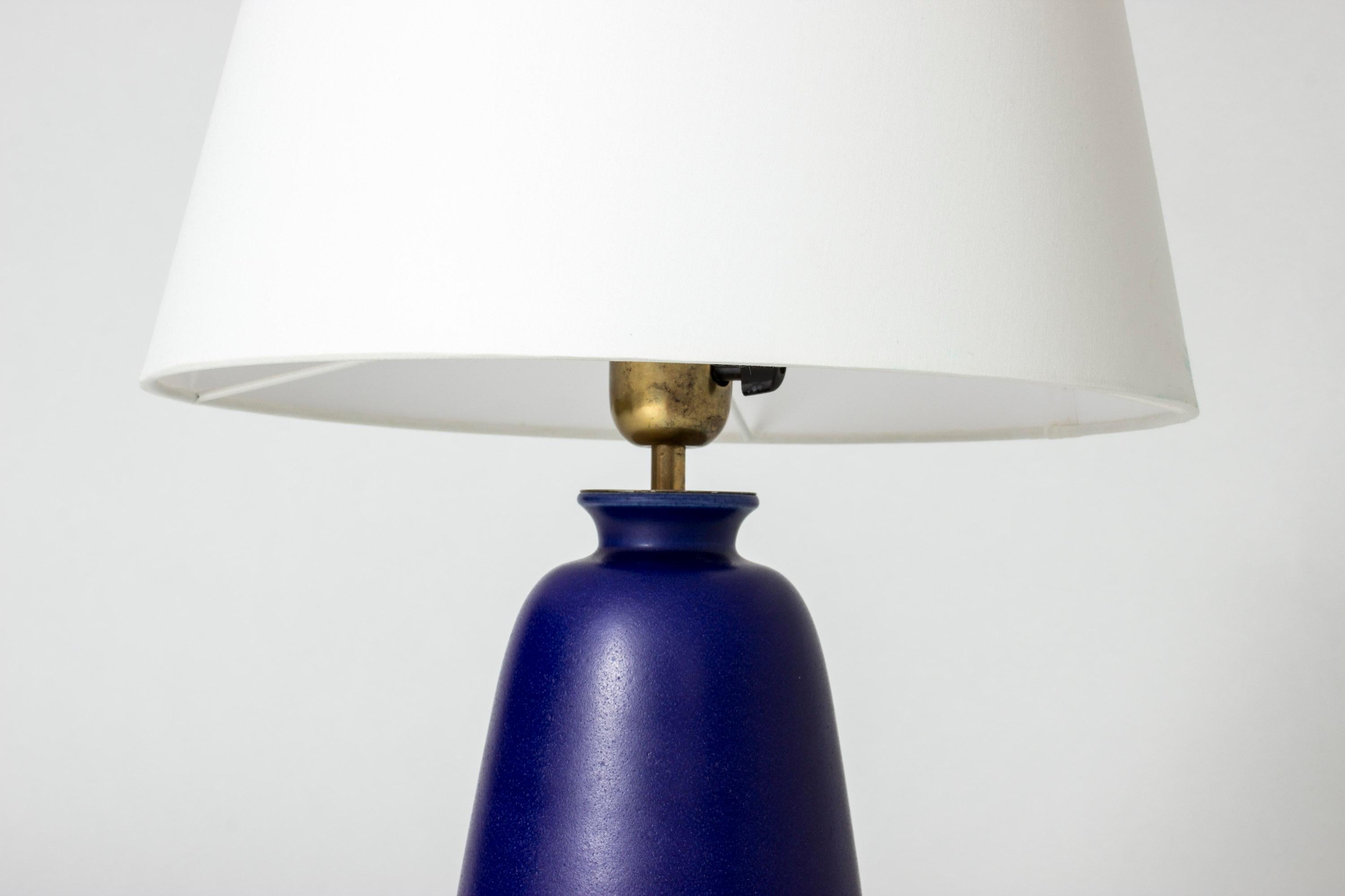 Stoneware Table Lamp by Eric and Inger Triller In Good Condition In Stockholm, SE