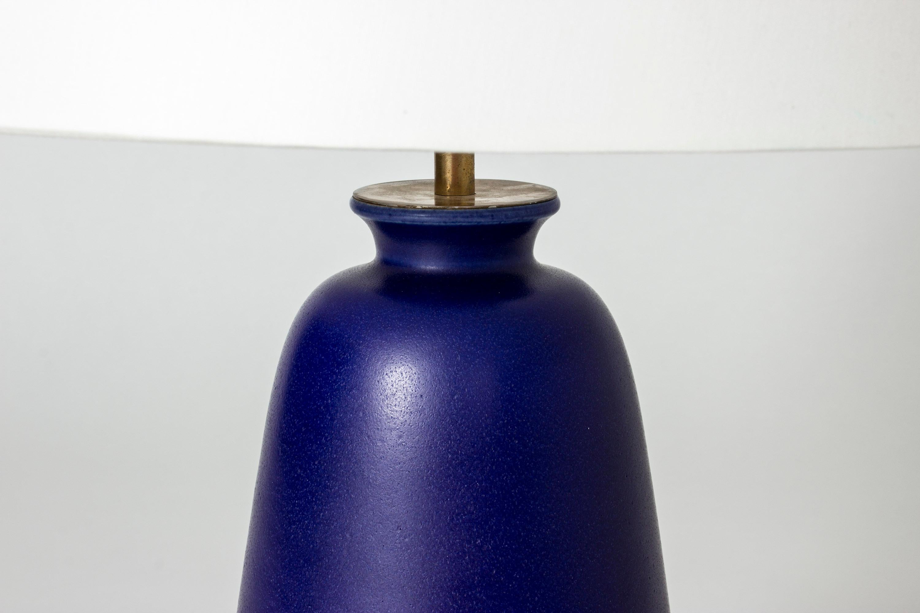 Mid-20th Century Stoneware Table Lamp by Eric and Inger Triller