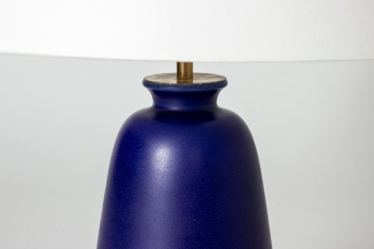 Mid-20th Century Stoneware Table Lamp by Eric and Inger Triller For Sale