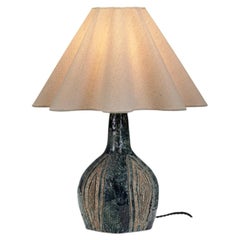 Lampe de table en grès, créée par Fridtjof Sejersen pour Sejer Keramiek, Danemark, vers les années 1960