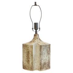 Stoneware table lamp by Haico Nitzsche for Søholm Pottery