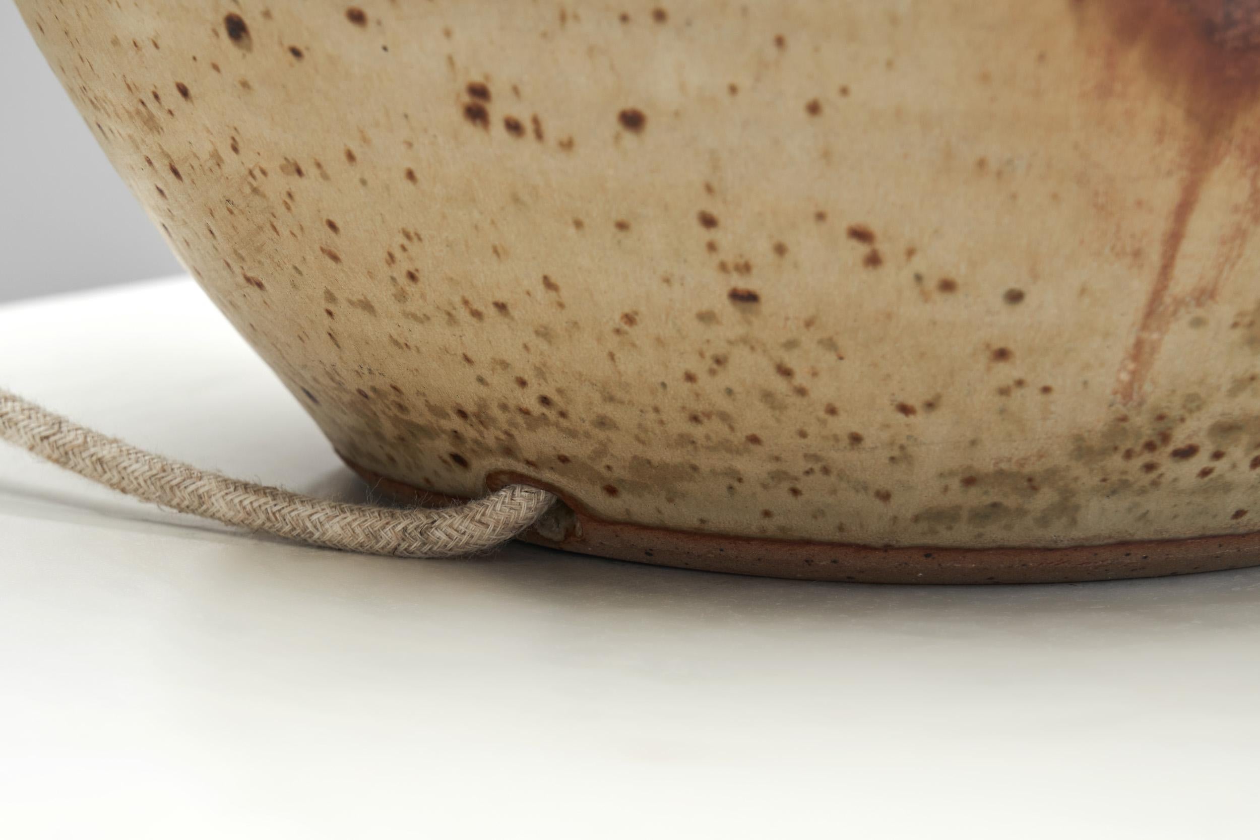 Stoneware Table Lamp by Jean Pierre Prud’homme, France ca 1960s For Sale 13