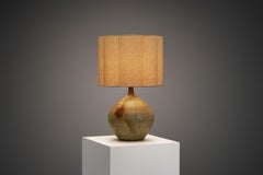 Stoneware Table Lamp by Jean Pierre Prud’homme, France ca 1960s