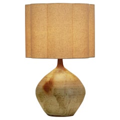 Stoneware Table Lamp by Jean Pierre Prud’homme, France ca 1960s
