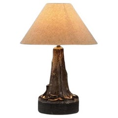 Stoneware Table Lamp by Leo Enøe for Enøe Keramik, Denmark ca 1960s