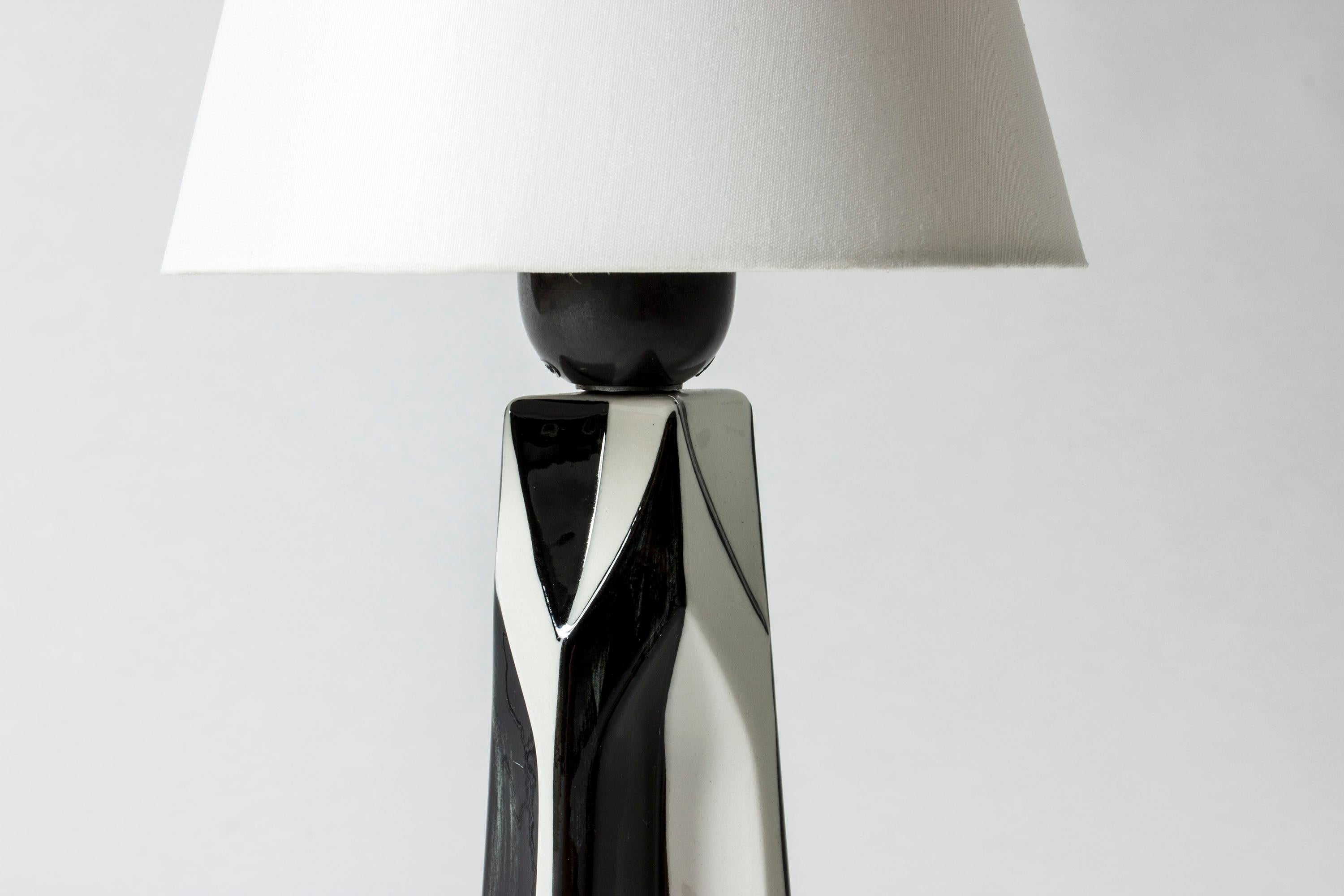 Mid-20th Century Stoneware Table Lamps by Carl-Harry Stålhane for Rörstrand, Sweden, 1950s