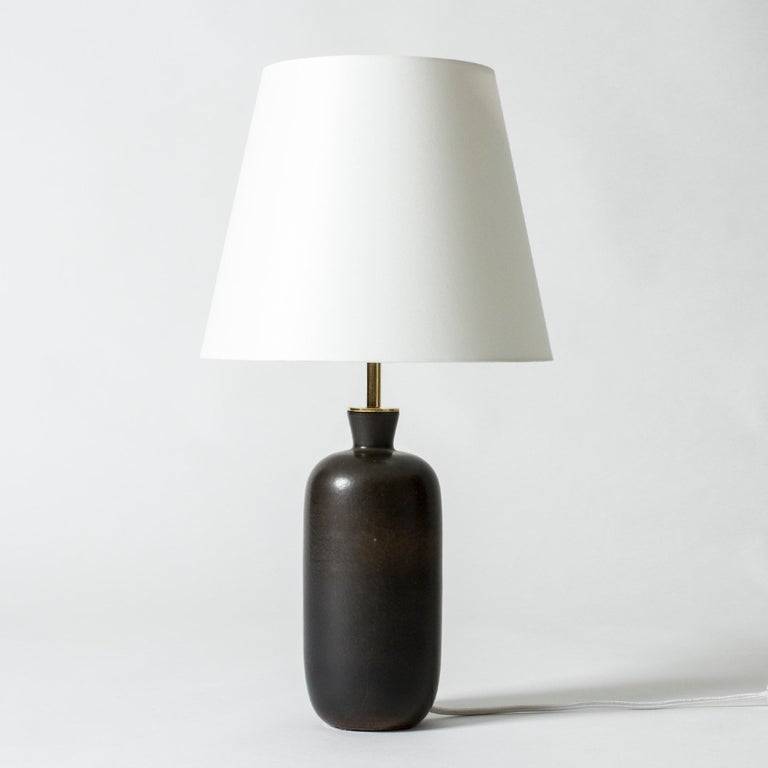 Stoneware Table Lamps by Carl-Harry Stålhane for Rörstrand, Sweden, 1950s For Sale 3