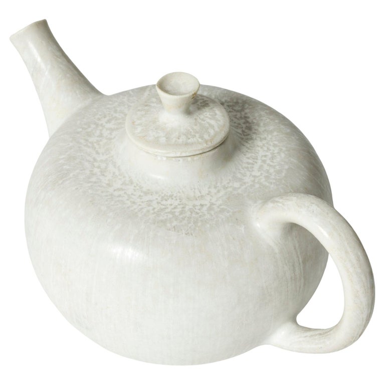 Stoneware Teapot by Carl-Harry Stålhane, Sweden, 1950s at 1stDibs