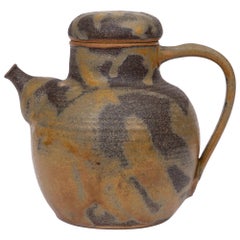 Retro Stoneware Teapot