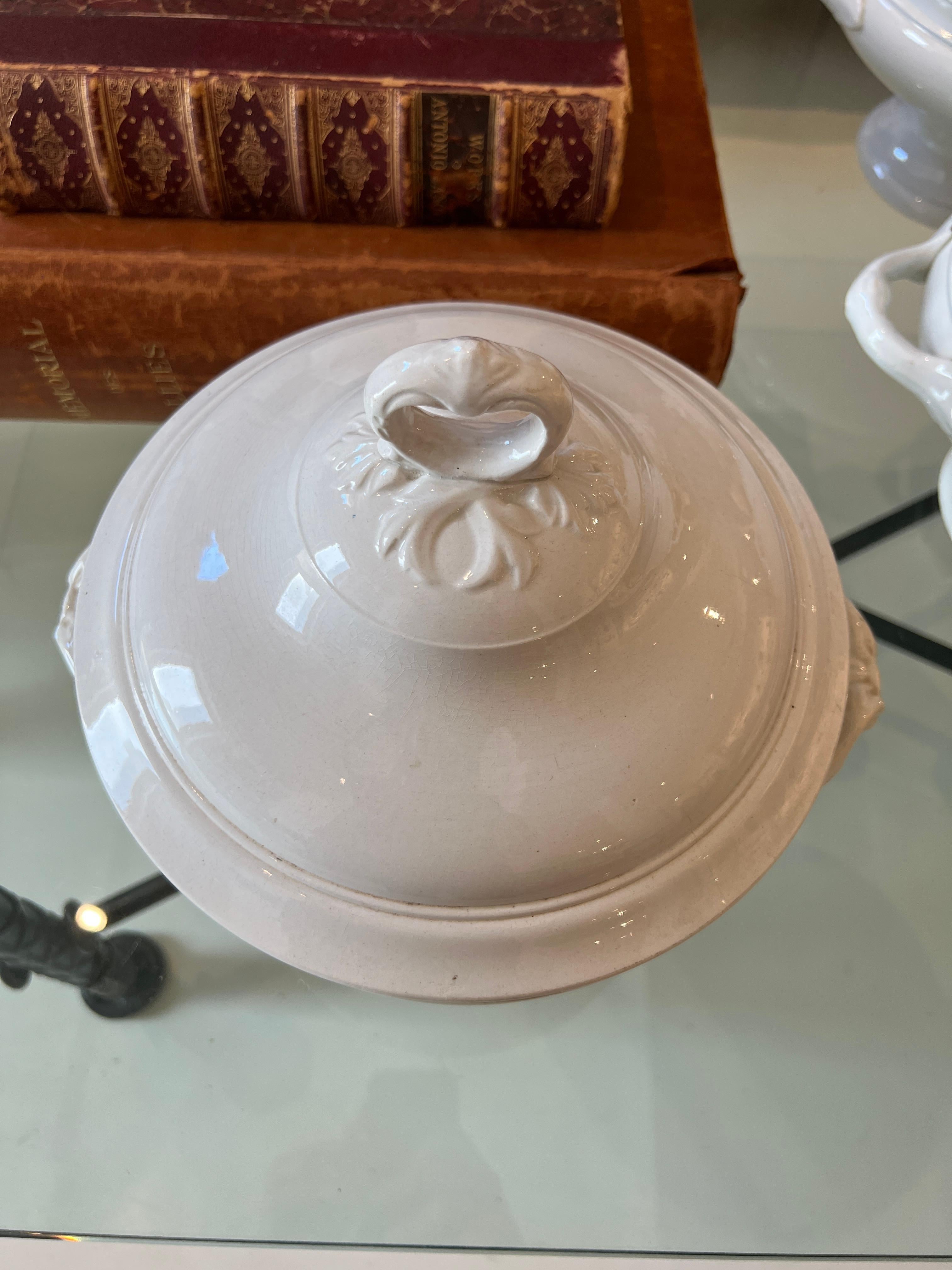 Stoneware Terrine (Three Available) In Fair Condition For Sale In New Orleans, LA