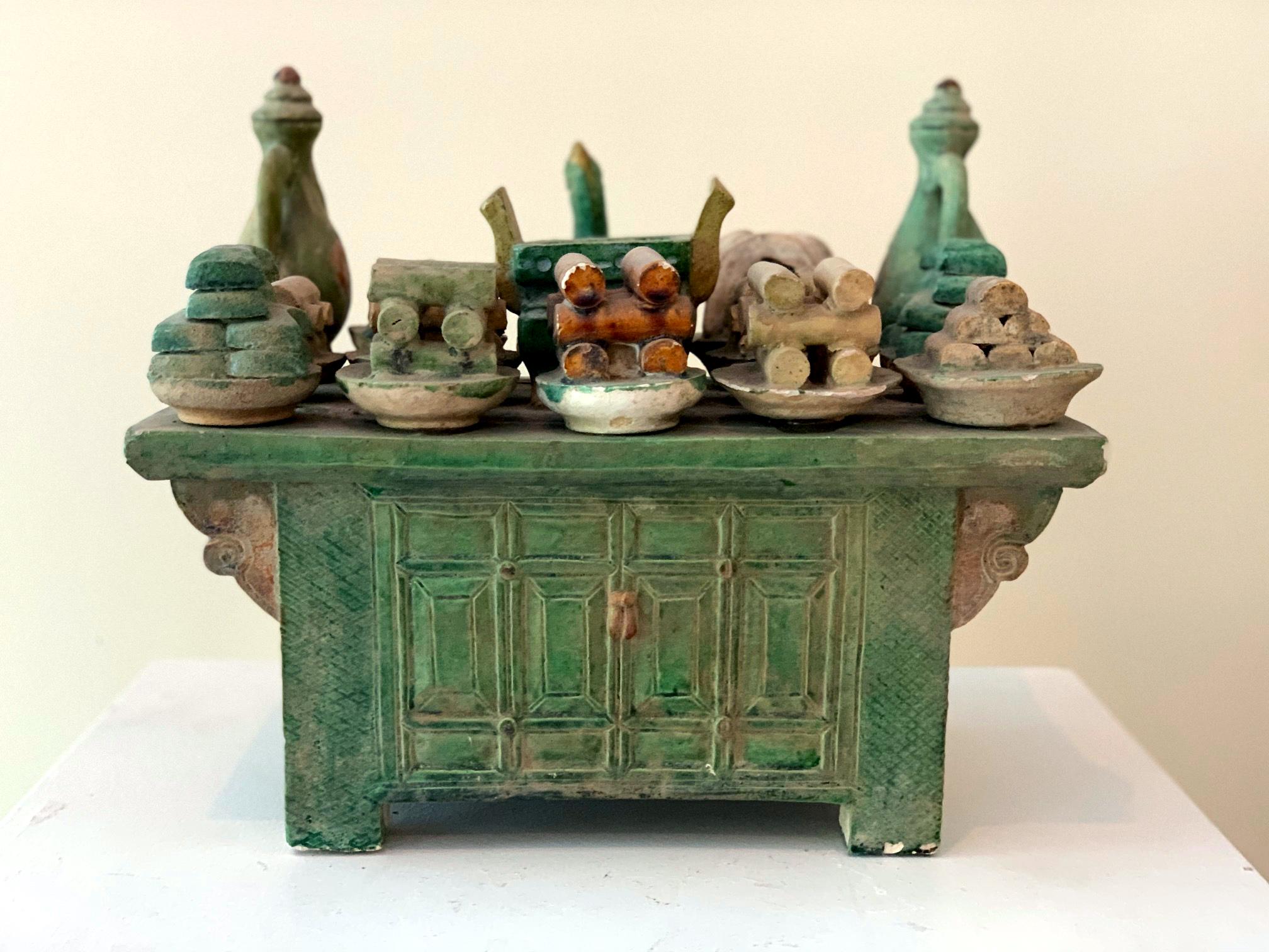Stoneware Tomb Altar Model Ming Dynasty 8