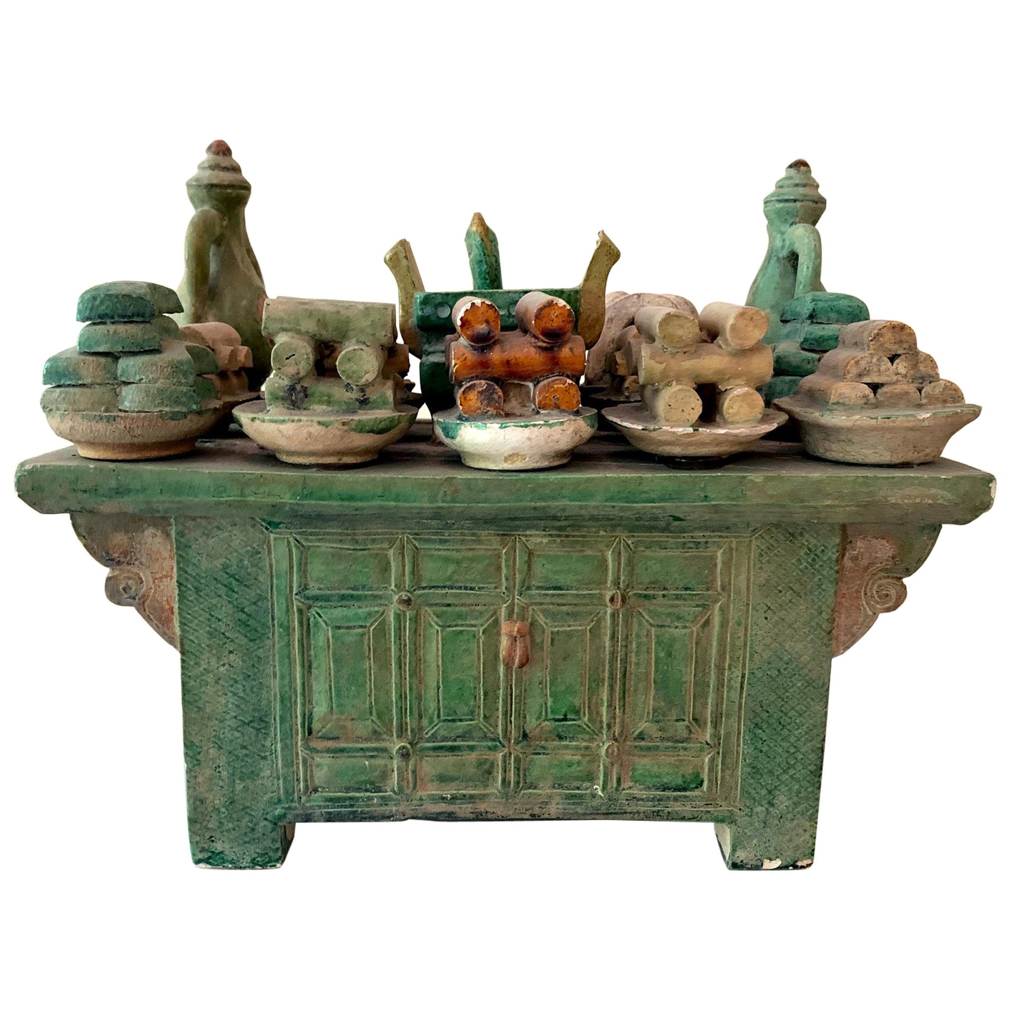 Stoneware Tomb Altar Model Ming Dynasty