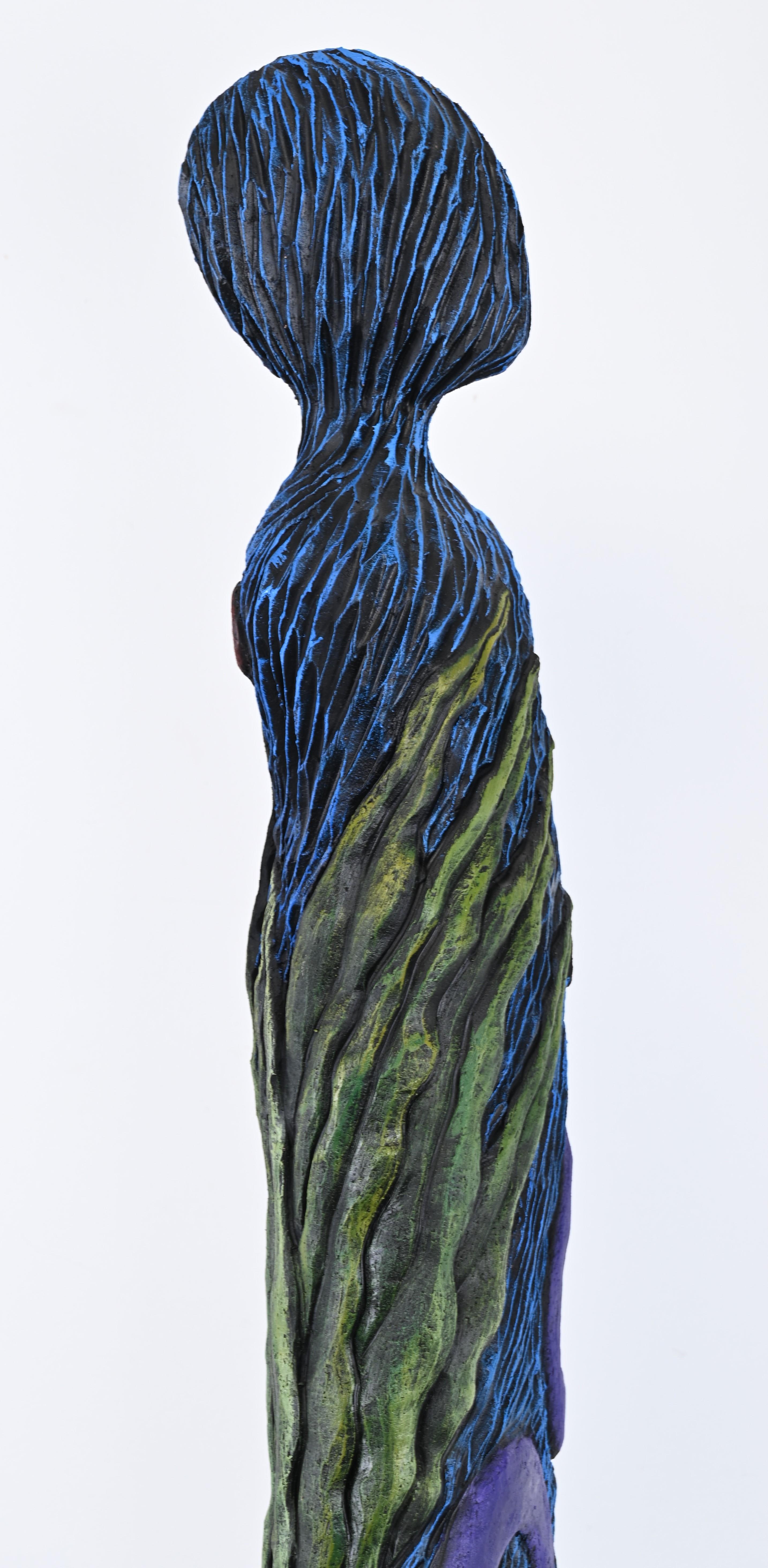 Stoneware TOTEM or Sculpture by Christine Federighi, 1997 8