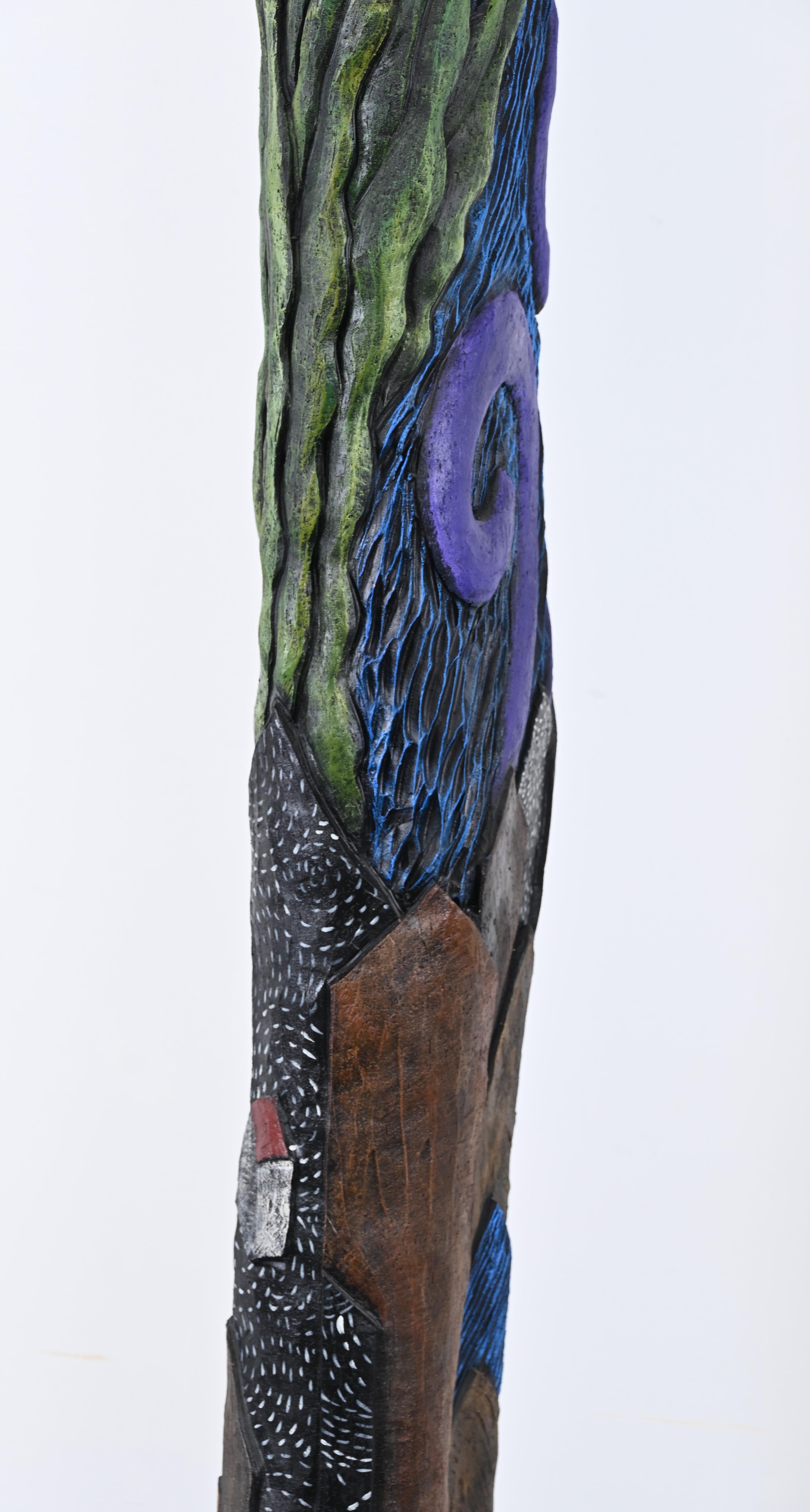 Stoneware TOTEM or Sculpture by Christine Federighi, 1997 9